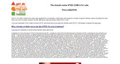 Desktop Screenshot of ntgc.com